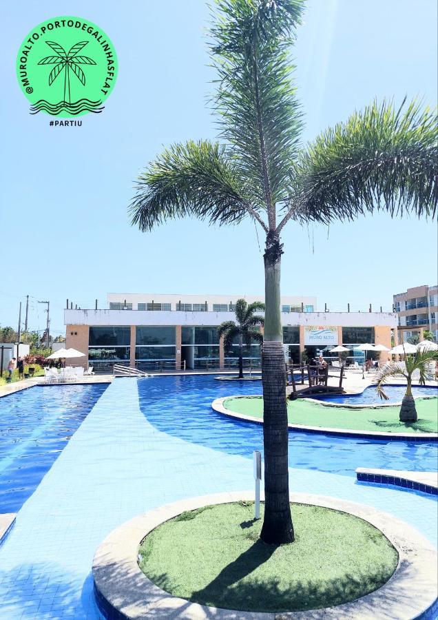 Flat Aconchegante, 3 Quartos, Condominio Muro Alto Em Porto De Galinhas Ngoại thất bức ảnh
